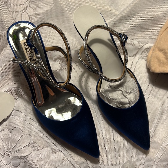 Badgley Mischka Kamilah, Royal Blue - Picture 6 of 14